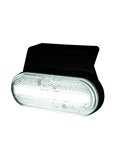 Galibo LED delantero ovalado Neon LD 2773 12/24V homologado IA A IP68 con soporte Blanco