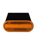 Galibo LED lateral ovalado Neon LD 2774 12/24V con soporte homologado IA SM1 IP68 Ámbar