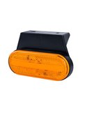 Galibo LED lateral ovalado Neon LD 2774 12/24V con soporte homologado IA SM1 IP68 Ámbar