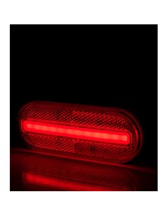 Galibo LED trasero ovalado Neon con soporte LD 2775 12/24V homologado IA R1 IP68 Rojo 2