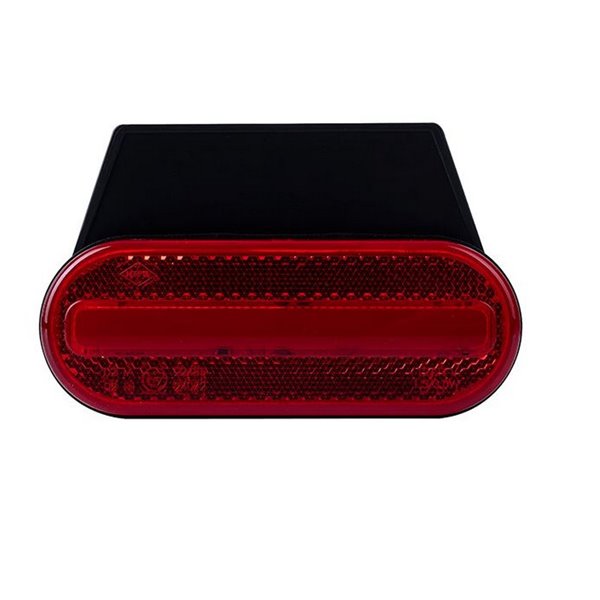 Galibo LED trasero ovalado Neon con soporte LD 2775 12/24V homologado IA R1 IP68 Rojo