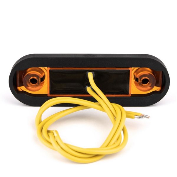 Piloto LED de gálibo lateral LD 3211 superficie plana homologado SM1 IP68 Ámbar