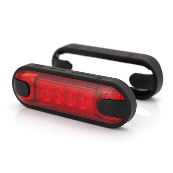 Piloto LED de gálibo trasero LD 3212 superficie plana homologado R1 IP68 Rojo