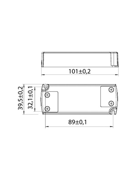 Driver LED ON/OFF 0-8W 1 luz MODULAR LIGHT 2 DRIVERS