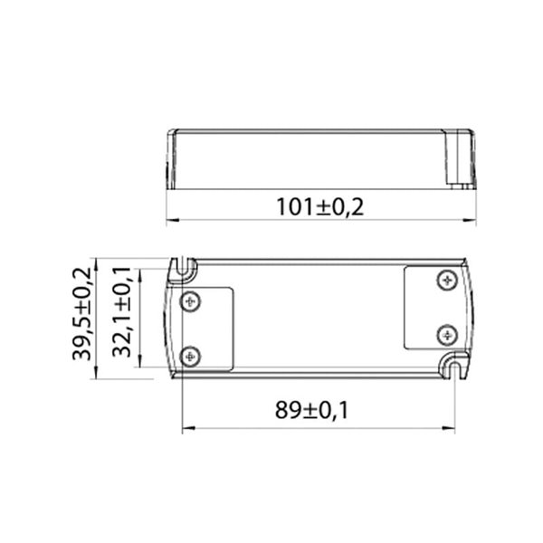 Driver LED ON/OFF 0-8W 1 luz MODULAR LIGHT 2 DRIVERS