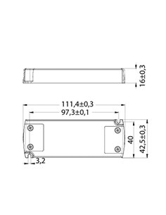 Driver LED regulable TRIAC 4-10W 1 luz MODULAR LIGHT 2 DRIVERS 2