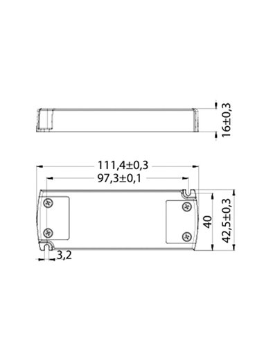Driver LED regulable TRIAC 4-10W 1 luz MODULAR LIGHT 2 DRIVERS