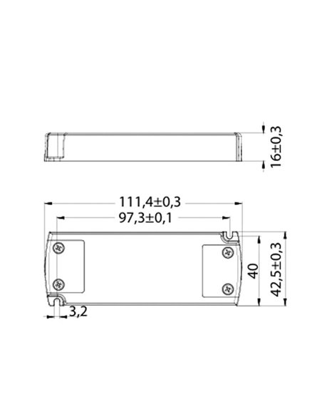 Driver LED regulable TRIAC 4-10W 1 luz MODULAR LIGHT 2 DRIVERS
