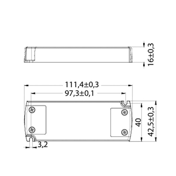 Driver LED regulable TRIAC 4-10W 1 luz MODULAR LIGHT 2 DRIVERS
