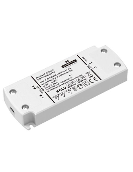 Driver LED regulável TRIAC 4-10W 1 lâmpada MODULAR LIGHT 2 DRIVERS