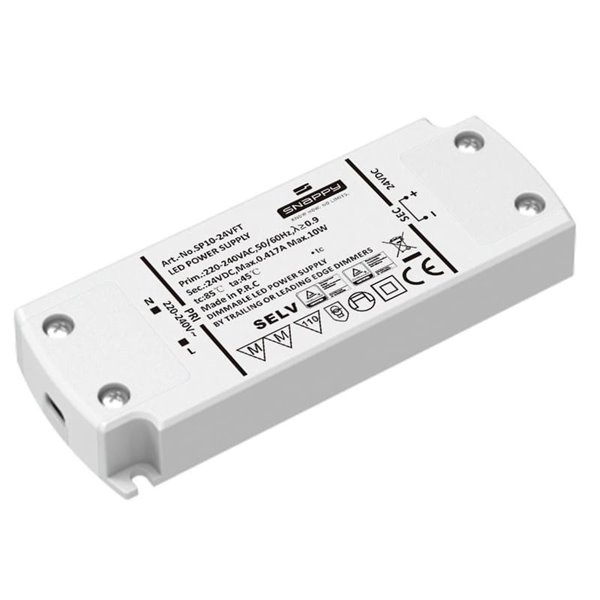 Driver LED regulável TRIAC 4-10W 1 lâmpada MODULAR LIGHT 2 DRIVERS
