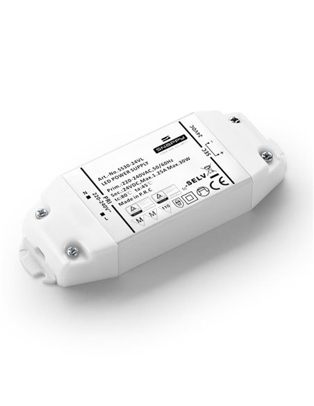 Driver LED ON/OFF 0-30W 4 luces MODULAR LIGHT 2 DRIVERS