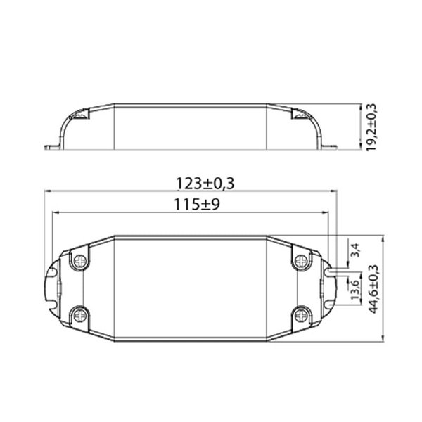Driver LED ON/OFF 0-40W 5 luces MODULAR LIGHT 2 DRIVERS