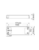 Driver LED regulable TRIAC 19-50W 8 luces MODULAR LIGHT 2 DRIVERS