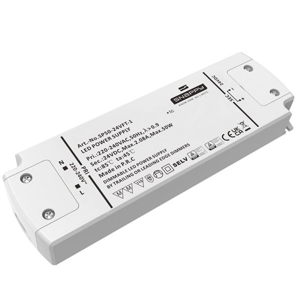 Driver LED regulable TRIAC 19-50W 8 luces MODULAR LIGHT 2 DRIVERS