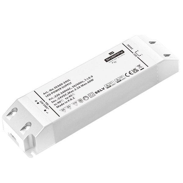 Driver LED ON/OFF 0-60W 8 lâmpadas MODULAR LIGHT 2 DRIVERS