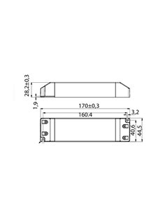 Driver LED ON/OFF 0-100W 14-24 luzes MODULAR LIGHT 2 DRIVERS 2