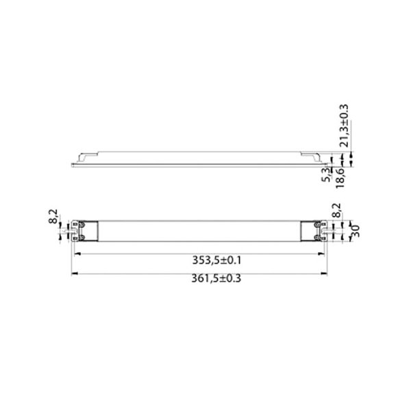 Driver LED DALI 6-60W 4-5-8 luces MODULAR LIGHT 2 DRIVERS
