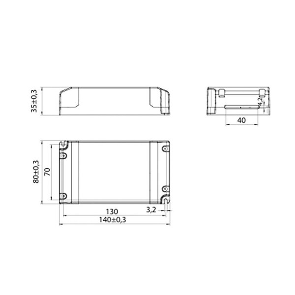 Module LED DALI 0-96W 5 lumens Redondo, éclairage modulaire, 2 drivers