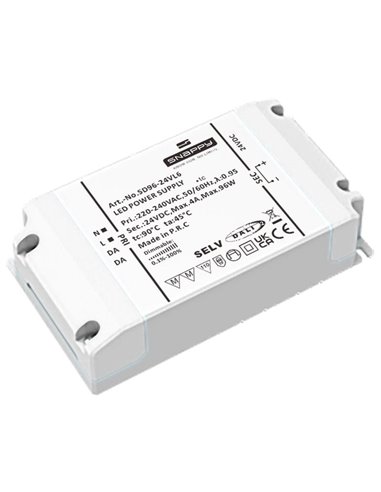 Driver LED DALI 0-96W 5 luces redondo MODULAR LIGHT 2 DRIVERS