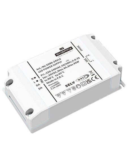 Driver LED DALI 0-96W 5 luces redondo MODULAR LIGHT 2 DRIVERS