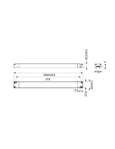 Driver LED DALI 10-100W 8-14 luces MODULAR LIGHT 2 DRIVERS
