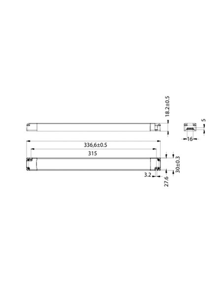 Driver LED DALI 10-100W 8-14 luces MODULAR LIGHT 2 DRIVERS