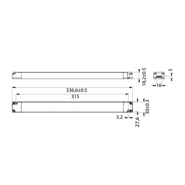 Driver LED DALI 15-150W 24 luces MODULAR LIGHT 2 DRIVERS