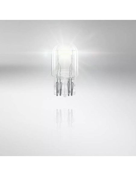 Lâmpada Osram T20 W21/5W Original 12V 21/5W Base W3x16q – Pacote com 2 unidades