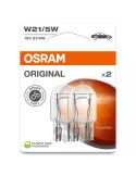Bombilla Osram W21/5W Original 12V 21/5W casquillo W3x16q – Pack 2 unidades