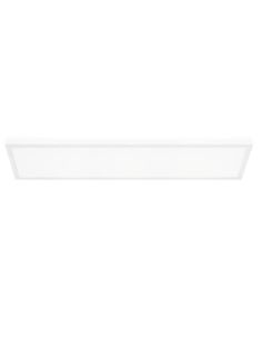 Plafón LED rectangular blanco NIMAG 40W IP44 para cocina 3CCT 4800 lm 3000K - 4000K - 5000K