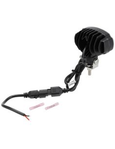 Mini farol de trabalho LED oval de 3000 lm e 20 W com conector Deutsch e suporte giratório. 2