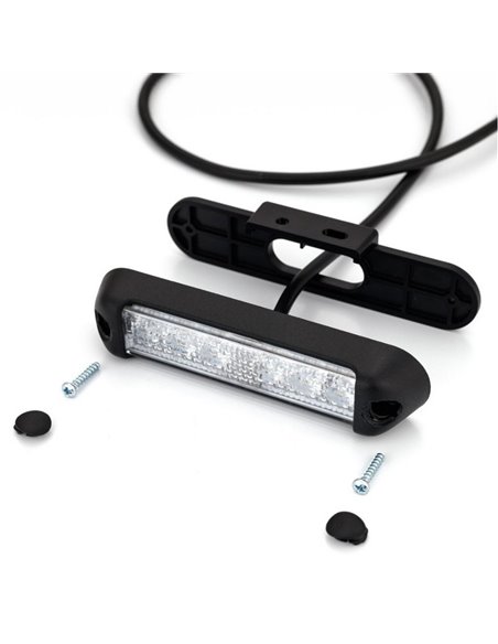 Feu de recul LED LCD 3241 12/24 V, homologué IP68