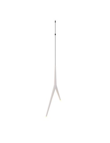 Colgante LED blanco ARRECIFE, con 2 luces 4W 3000K 320Lm, MODULAR LIGHT 3 COLGANTES