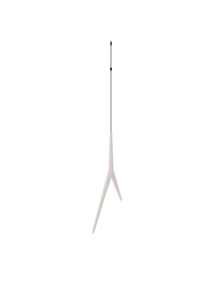 Colgante LED blanco ARRECIFE, con 2 luces 4W 3000K 320Lm, MODULAR LIGHT 3 COLGANTES