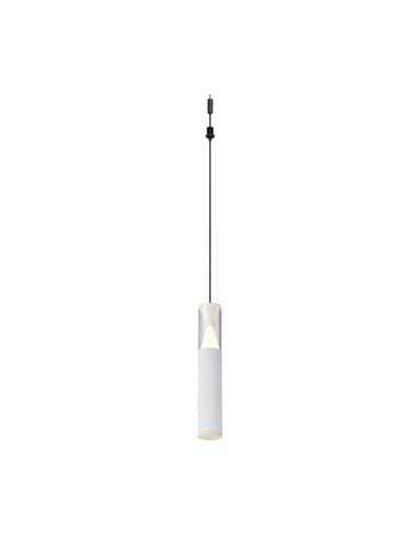 Colgante LED blanco SPARK 5,6W 3000K 635Lm con detalle triangular Iluminado, MODULAR LIGHT 3 COLGANTES