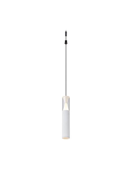 Colgante LED blanco SPARK 5,6W 3000K 635Lm con detalle triangular Iluminado, MODULAR LIGHT 3 COLGANTES