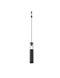 Colgante LED negro SPARK 5,6W 3000K 635Lm con detalle triangular iluminado, MODULAR LIGHT 3 COLGANTES