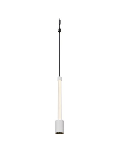 Colgante LED blanco FUGAZ con iluminación vertical, 6W 3000K 700Lm, MODULAR LIGHT 3 COLGANTES
