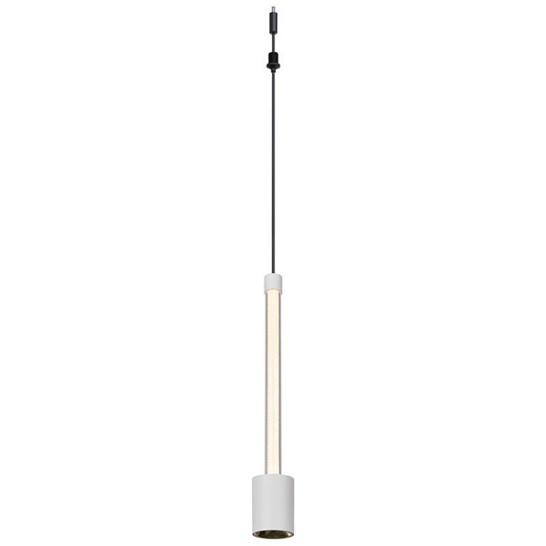 Luminária pendente LED branca FLEETING com iluminação vertical, 6W 3000K 700Lm, LUMINÁRIA MODULAR COM 3 PENDENTES