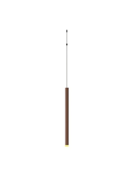 Colgante LED corten CALA 4,5W 3000K 430Lm, MODULAR LIGHT 3 COLGANTES