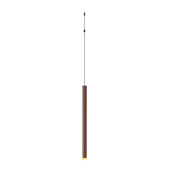 Colgante LED corten CALA 4,5W 3000K 430Lm, MODULAR LIGHT 3 COLGANTES