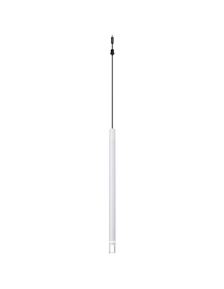 Colgante LED blanco MOANA con detalle iluminado, 5W 3000K 625Lm, MODULAR LIGHT 3 COLGANTES