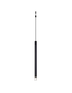 Colgante LED negro MOANA con detalle iluminado, 5W 3000K 625Lm, MODULAR LIGHT 3 COLGANTES