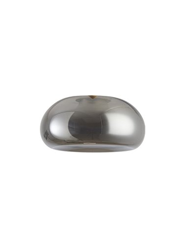 Cúpula plana em vidro tipo disco para a luminária ANDROMEDA e o sistema MODULAR LIGHT.