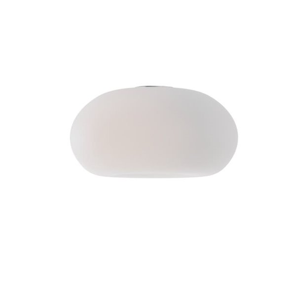 Cúpula plana em vidro tipo disco para a luminária ANDROMEDA e o sistema MODULAR LIGHT.