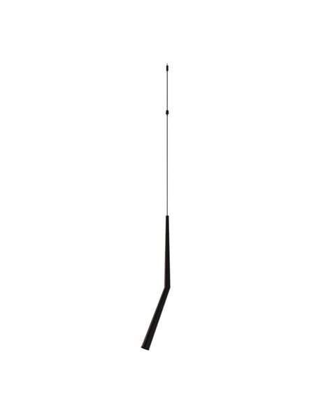 Colgante LED negro BOOMERANG, 4,7W 3000K 400Lm, MODULAR LIGHT 3 COLGANTES