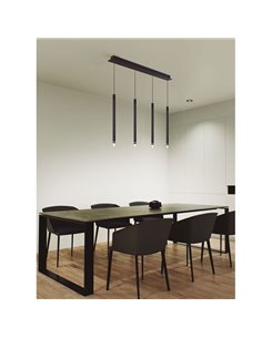 Colgante LED blanco ARRECIFE, con 2 luces 4W 3000K 320Lm, MODULAR LIGHT 3 COLGANTES 2