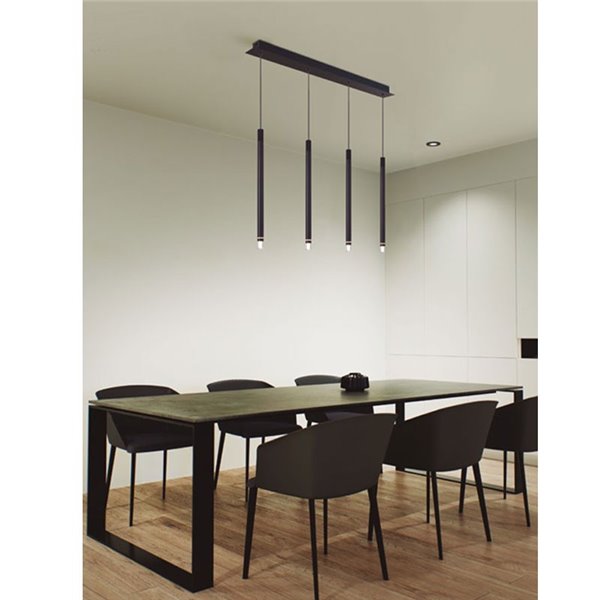 Colgante LED corten CALA 4,5W 3000K 430Lm, MODULAR LIGHT 3 COLGANTES