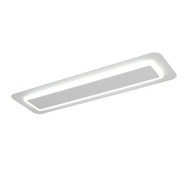 Plafón de techo rectangular LED RIVA 60cm 20W 2300lm, 2700 - 6500K funcion memoria y luz nocturna IP20